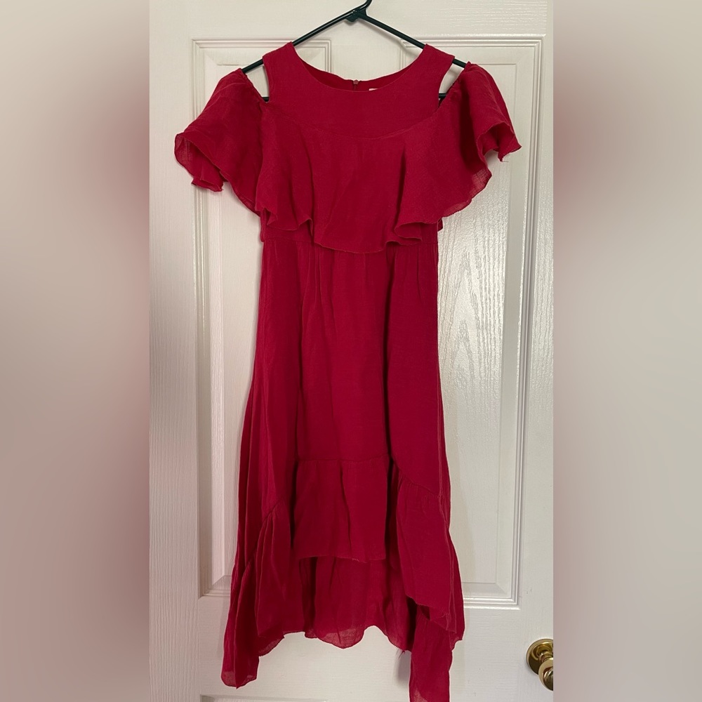 Joyfolie Size 10 Casual Red Dress